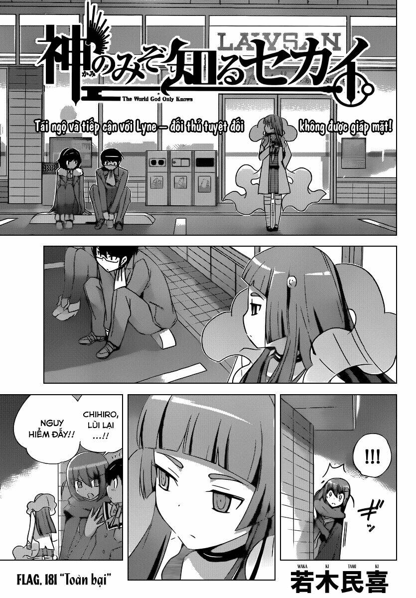 The World God Only Knows - Kami nomi zo Shiru Sekai Chapter 181 - Trang 2